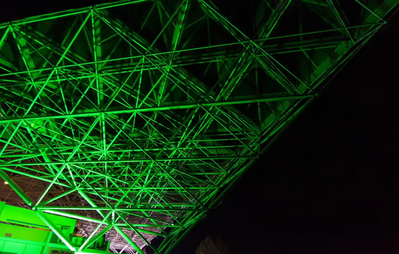 treliça espacial (5) treliças de ferro, a rainha dos vãos longos