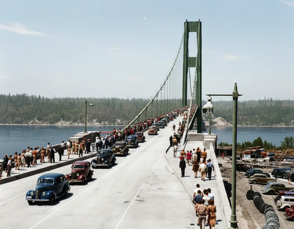 pontes que caíram ll tacoma narrows bridge collapse 1940 (1)