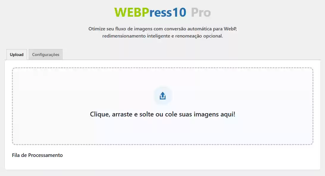 Tela 1 Webpress10 Pro